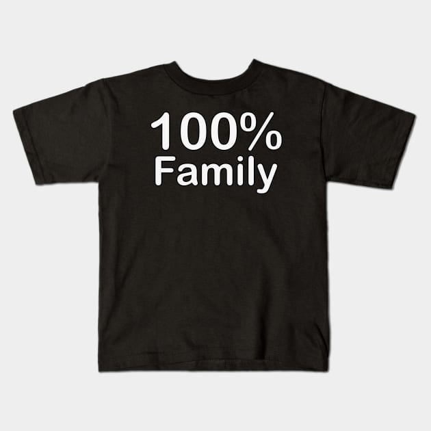 Family, fathers day gifts from wife and daughter. Kids T-Shirt by BlackCricketdesign